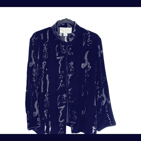 Simona Chin Chin Silk Blend Top Sz M - Picture 2 of 7